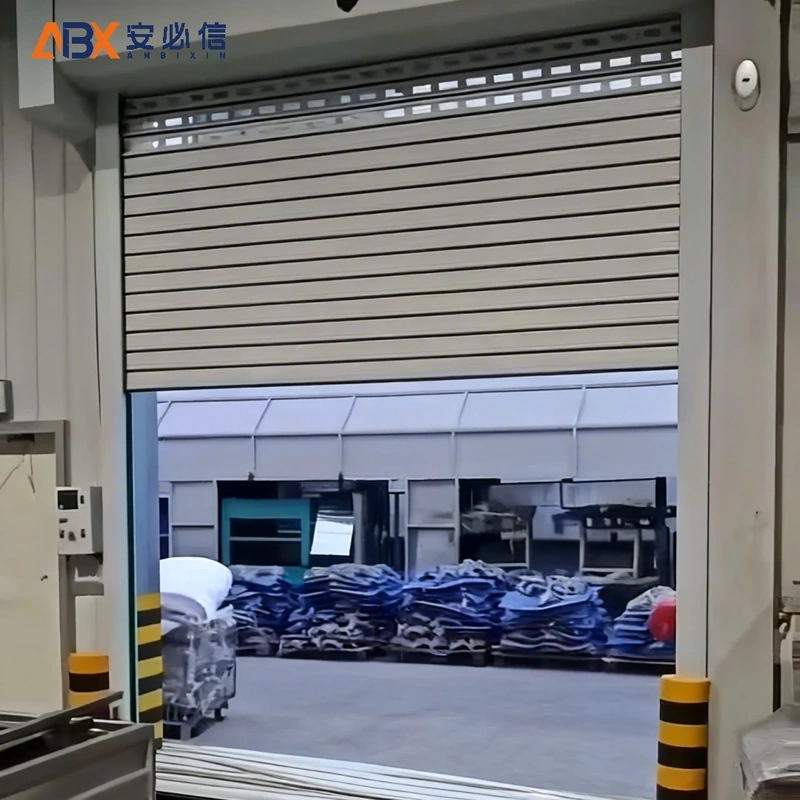 伊春市螺旋式快速门